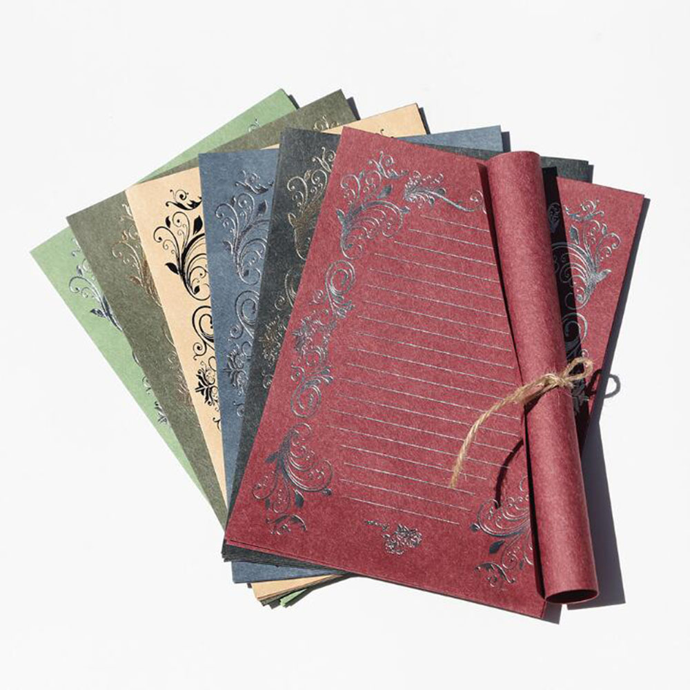 Wax Seal Letter Kit - Бумажный блокнот для записей, 4 листа,