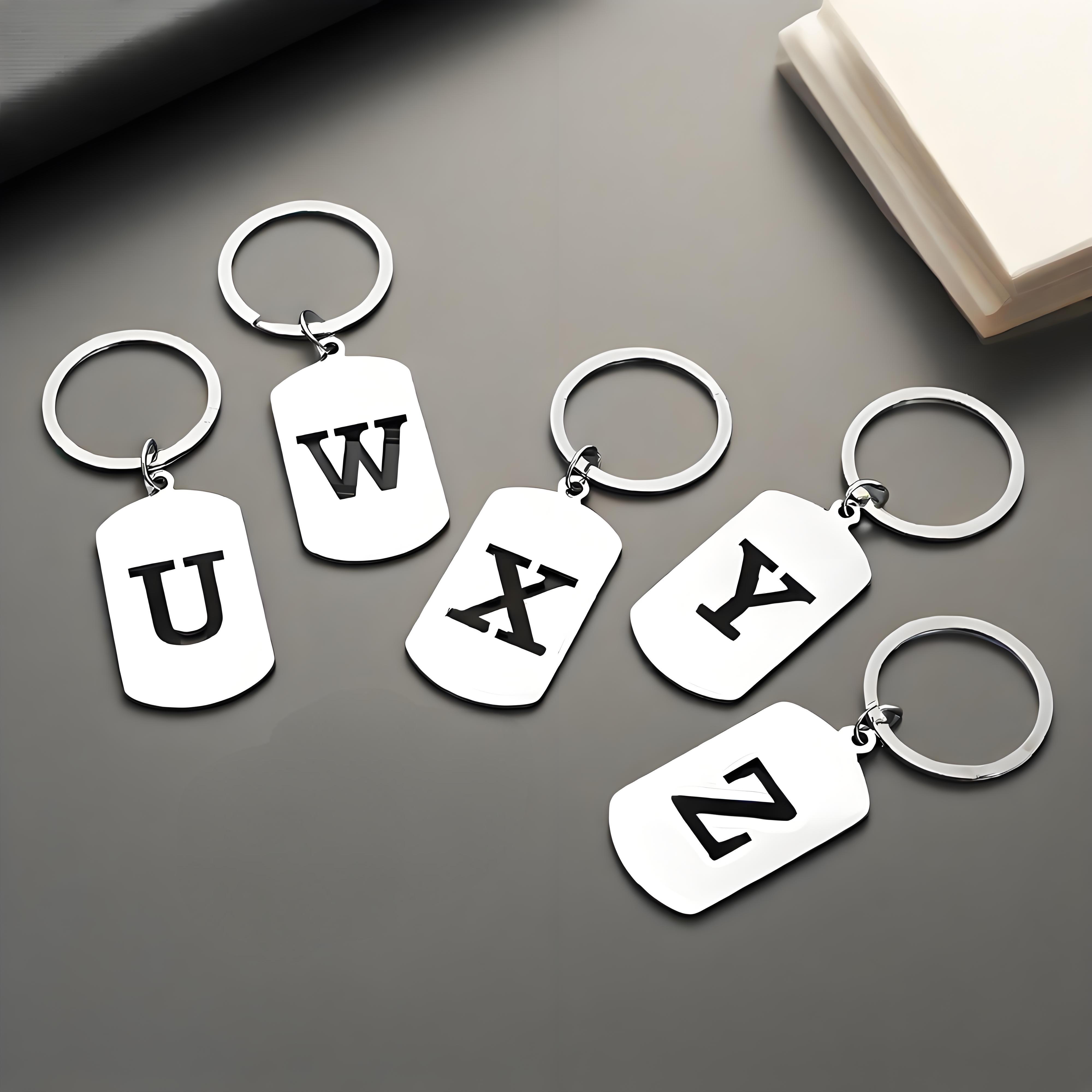 Персонализированный брелок с б – обзор и цена Initial Ring Custom