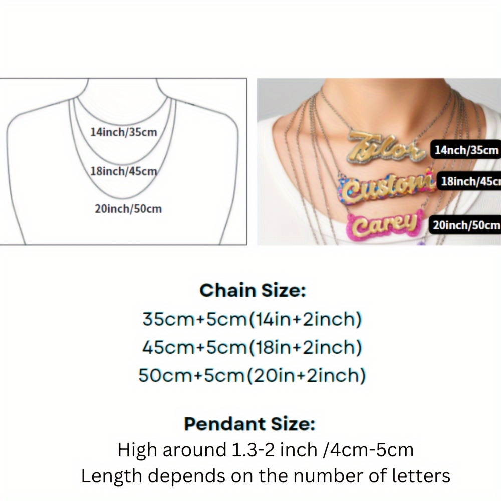 Персонализированное двухслойно – обзор и цена Name Necklace Custom