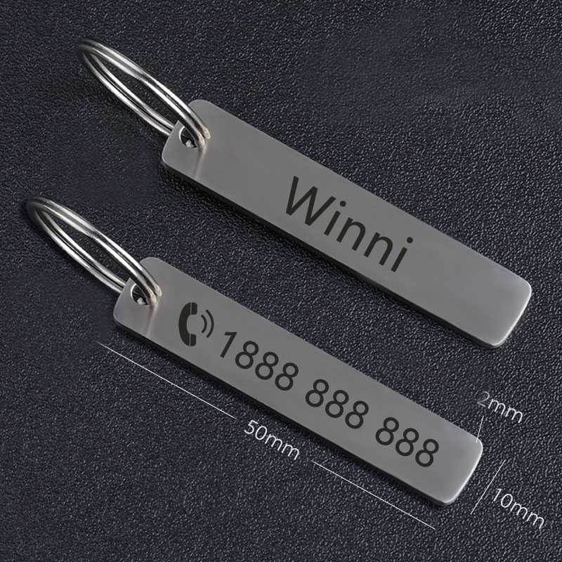 Персонализированный брелок из  – обзор и цена Initial Ring Custom